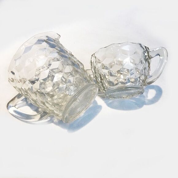 Milk & Sugar Vintage Mid Century Glassware - Picture 4 of 5